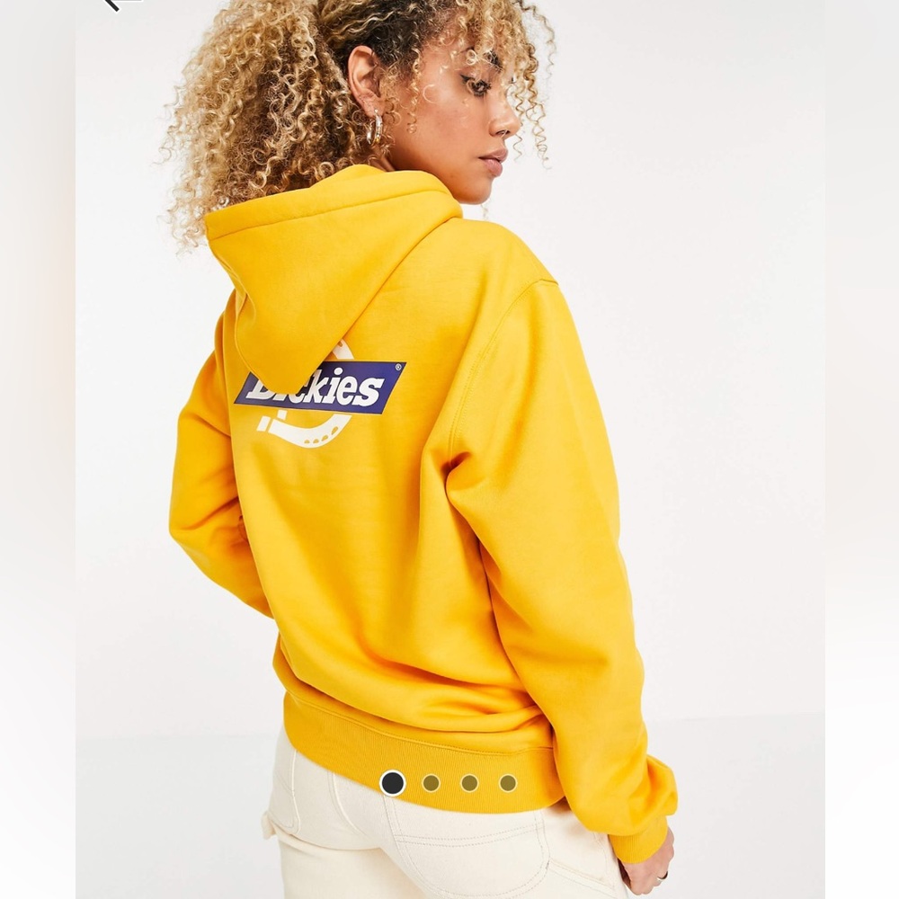 Dickies Ruston hoodie in yellow gold